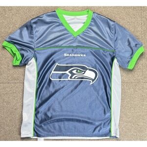 Seahawks NFL Reversible Flag Football Jersey Size Adult Small